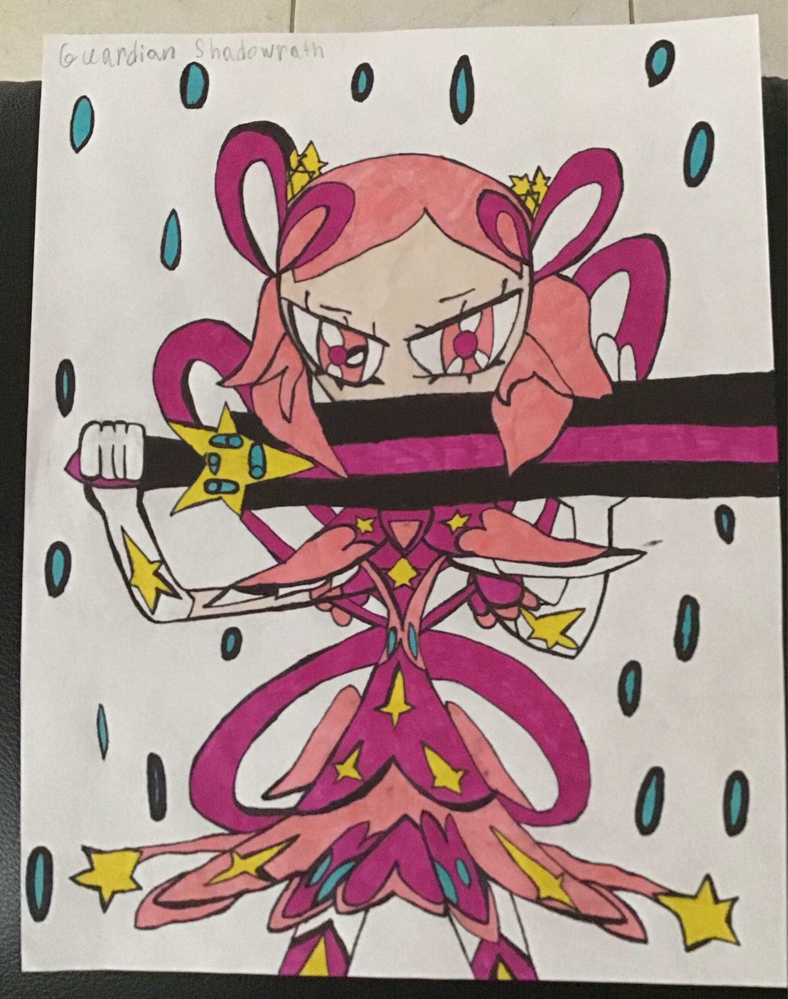My Pink Fanmade Cure That I Drawn For My Fanmade Precure Series Precure Amino 8170