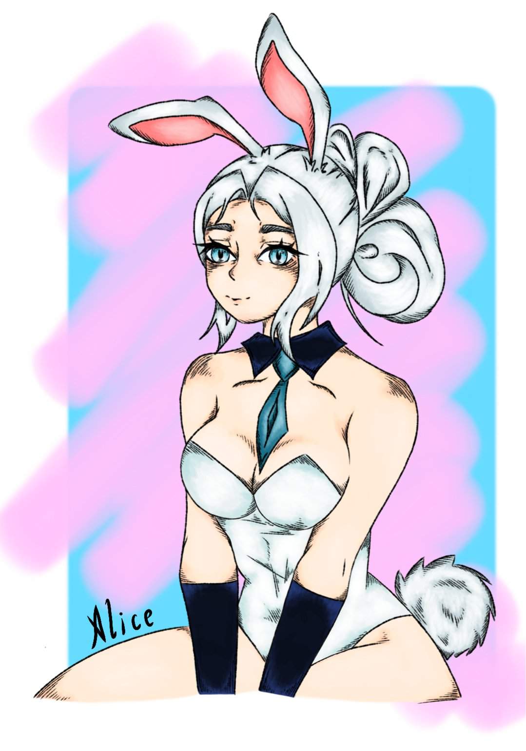 Нарисовала Джет из игры валорант в таком костюмчике ✏ Рисунки 🎨 Amino 