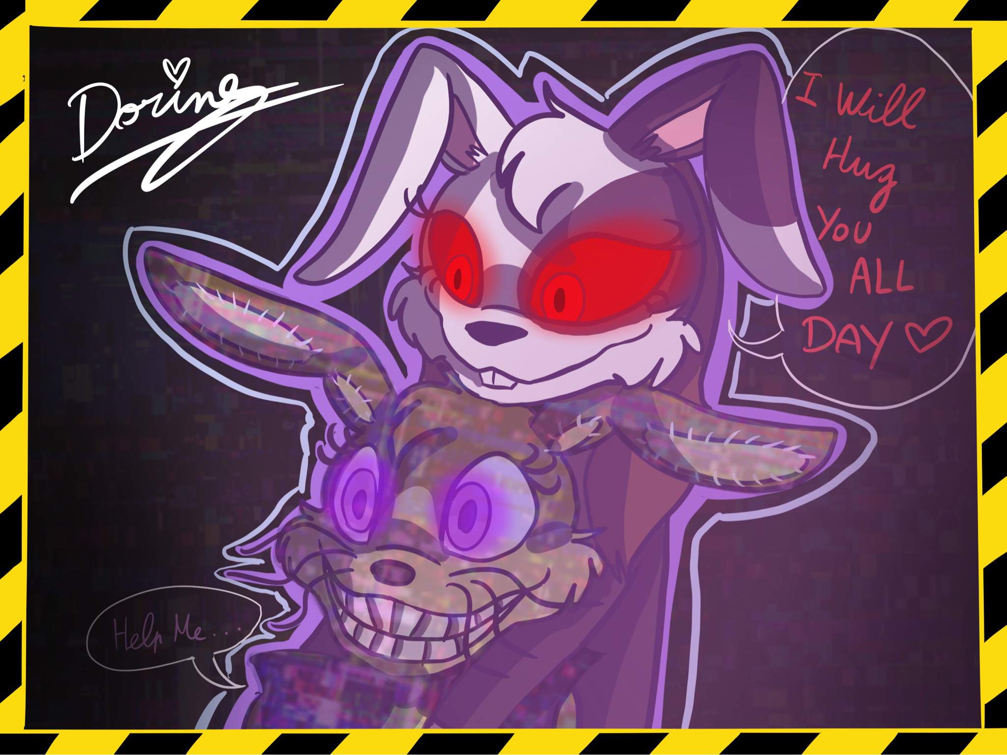 Glitchtrap X Vanny Five Nights At Freddy S Amino