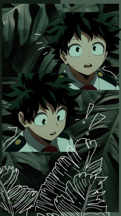 Anime Wallpaper HD: Green Anime Wallpaper Deku