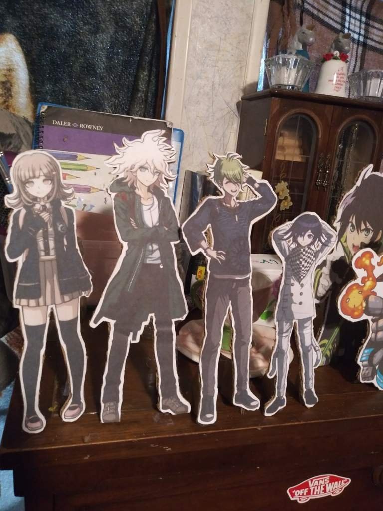 Cardboard cut outs Danganronpa Amino