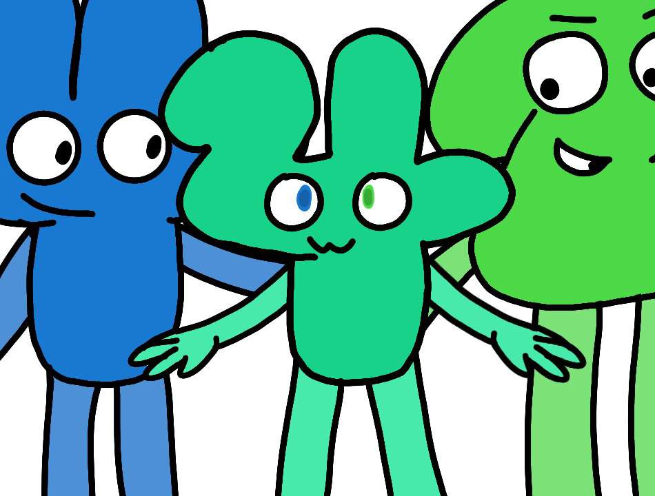 four plush bfb