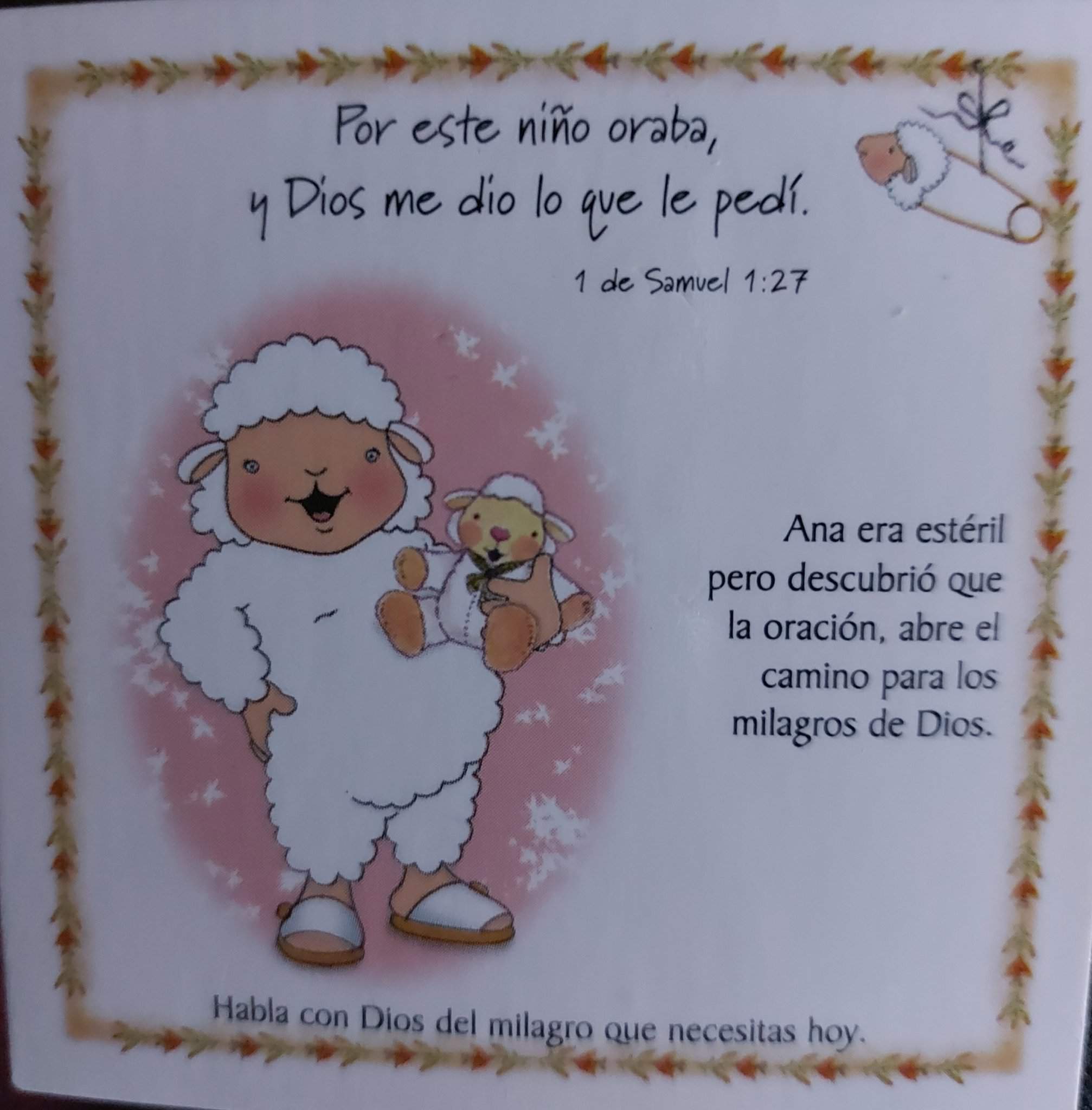 Devocional De Hoy Por Este Ni O Oraba Y Dios Me Di Lo Que Le Ped