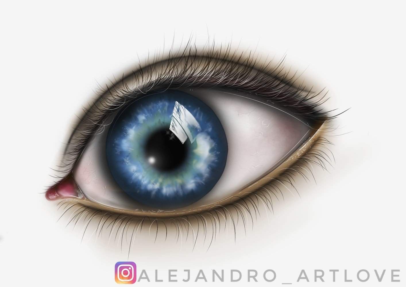 Ojo Realista Digital Dibujarte Amino 