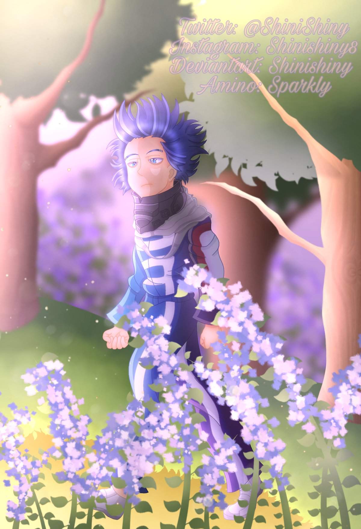 Hitoshi Shinso Fan Art Happy Birthday Hitoshi 🎂🎊 Anime Amino