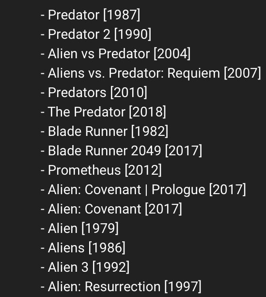 Alien/ Predator Timeline | Wiki | Fandom Friends! Amino Amino