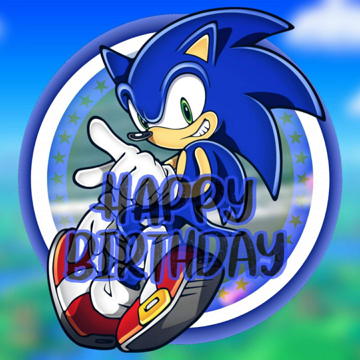 Happy Birthday To The Blue Blur! || Sonic Edits | Sonic The Hedgehog! Amino