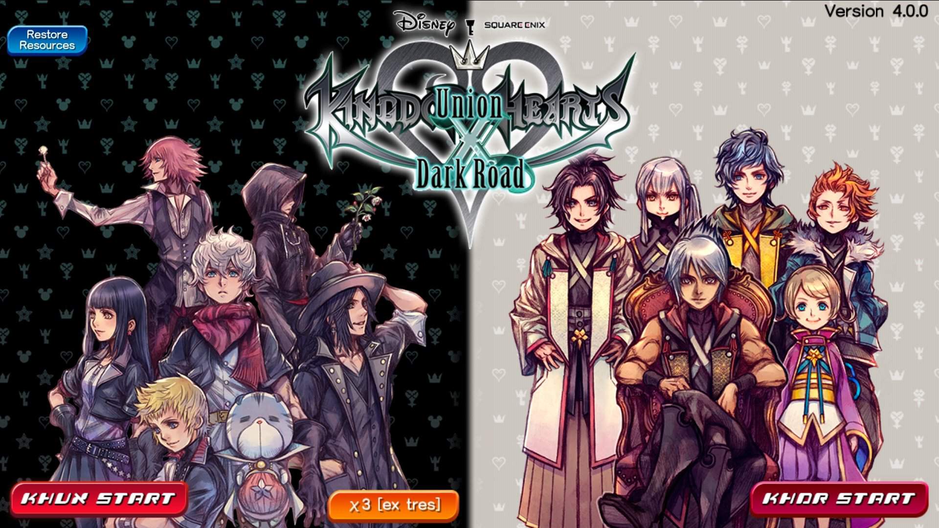 Khux Dark Road Guide For Newcomers Menu Orientation Kingdom Hearts Amino