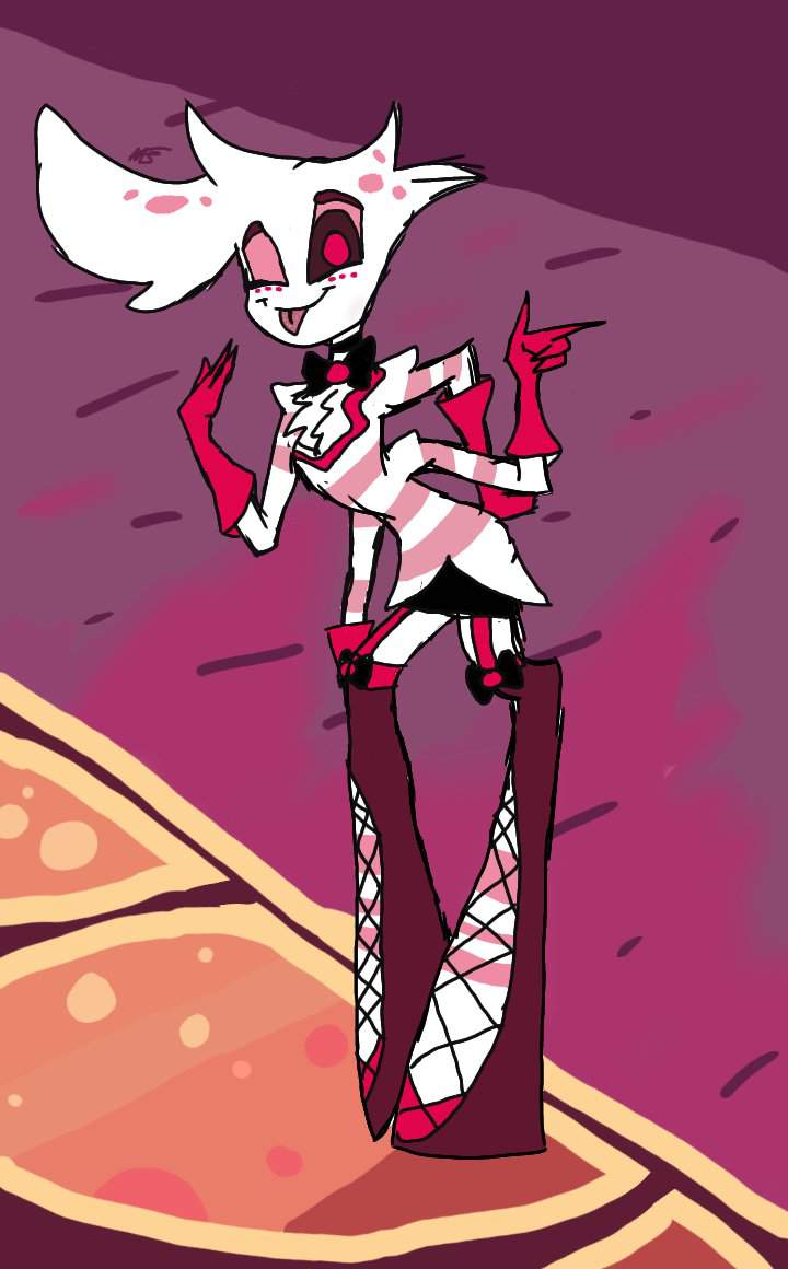 New Drawing Of Angel Hazbin Hotel Official Amino