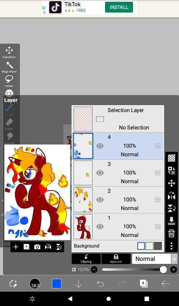 Fire Pony Adoptable Reopened Equestria Unofficial Fan Club Amino