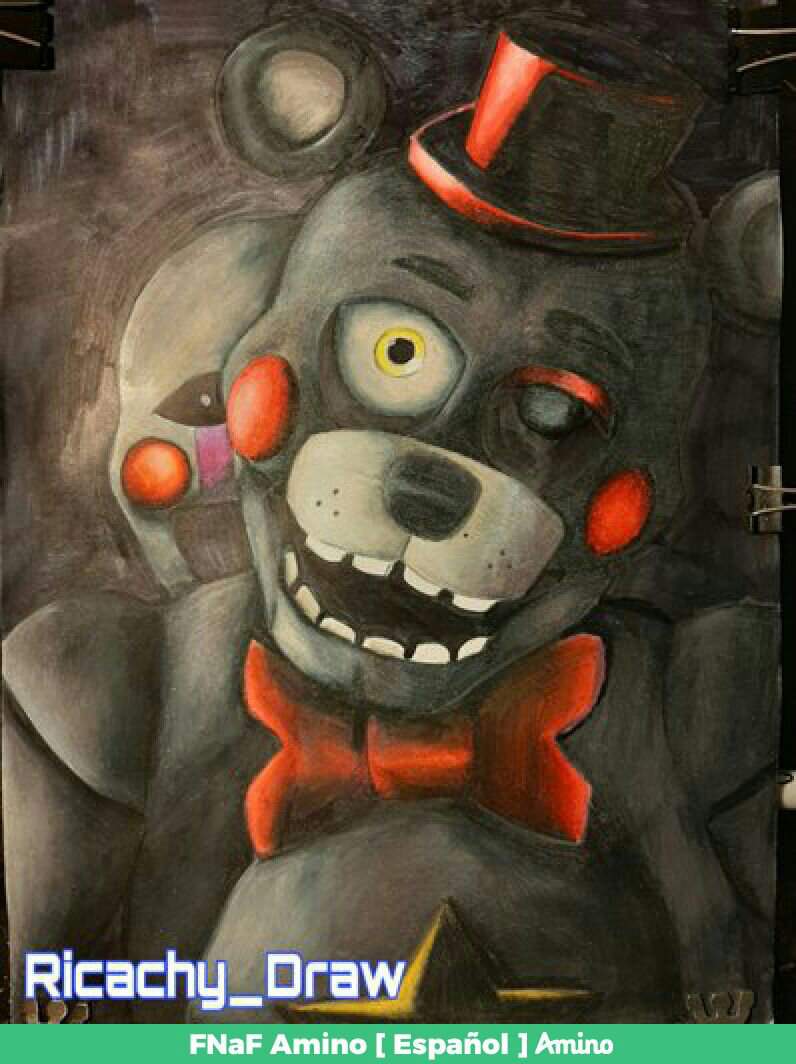 Dibujo de Lefty Dibujando animatronicos FNaF Amino Español Amino