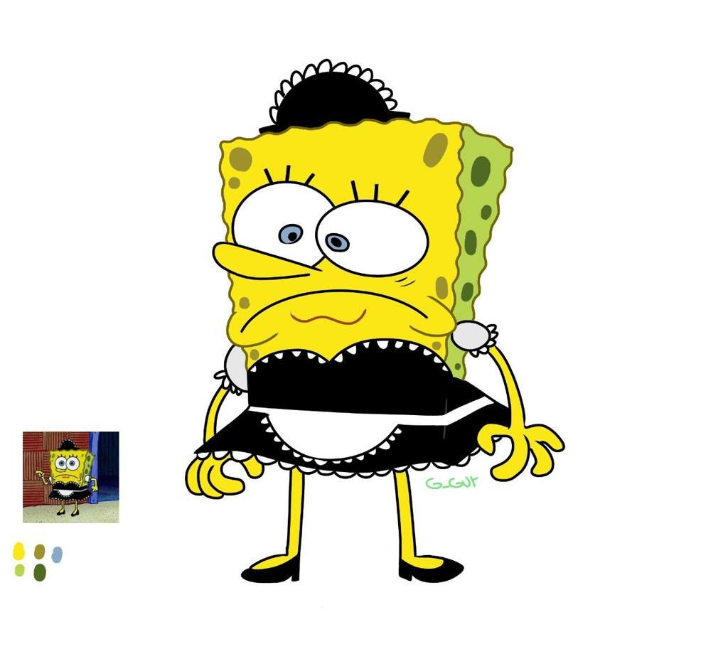Maid Spongebob SpongeBob SquarePants Amino