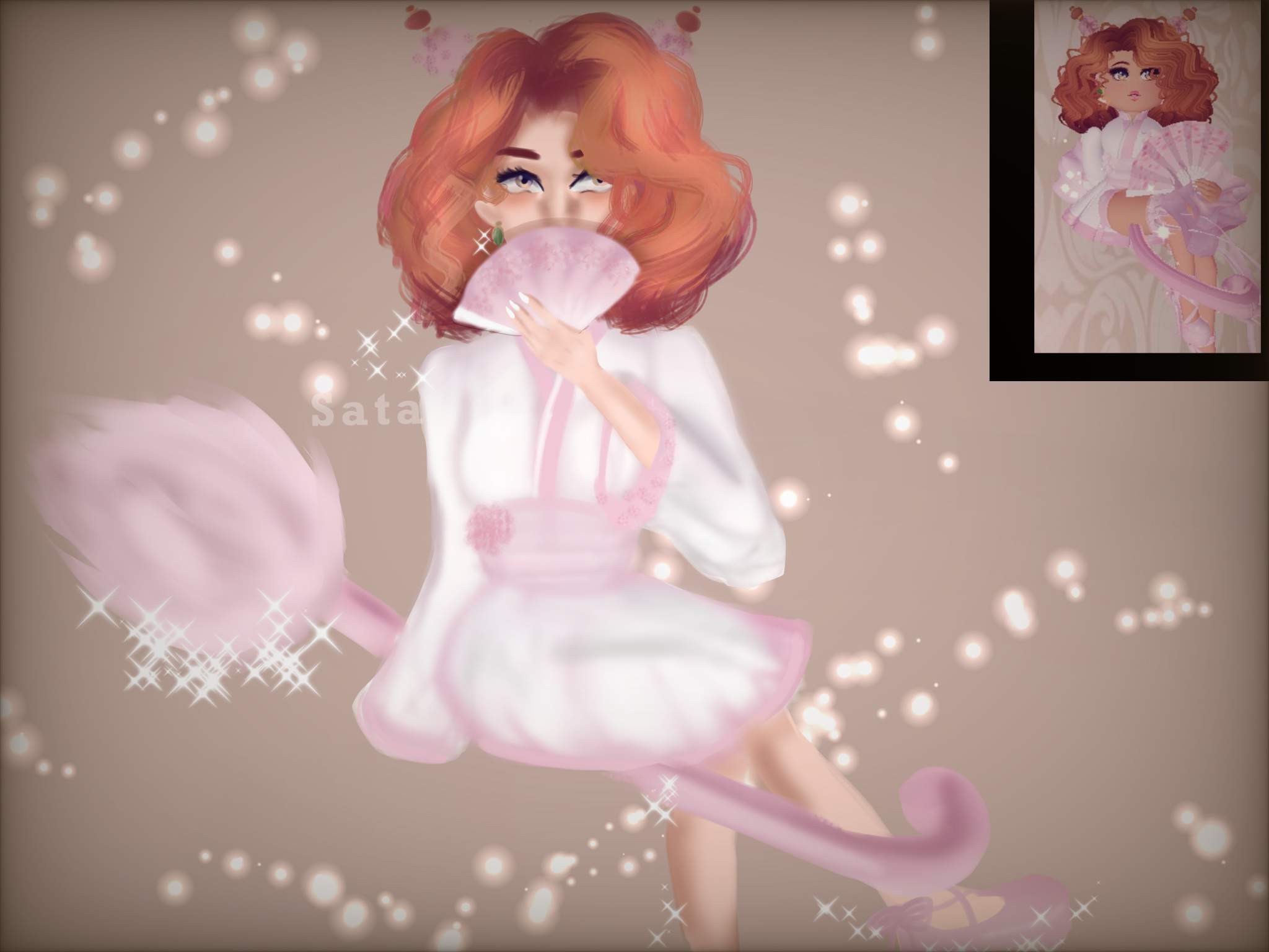 Finished my first art request! 🎉 | Roblox Royale High Amino