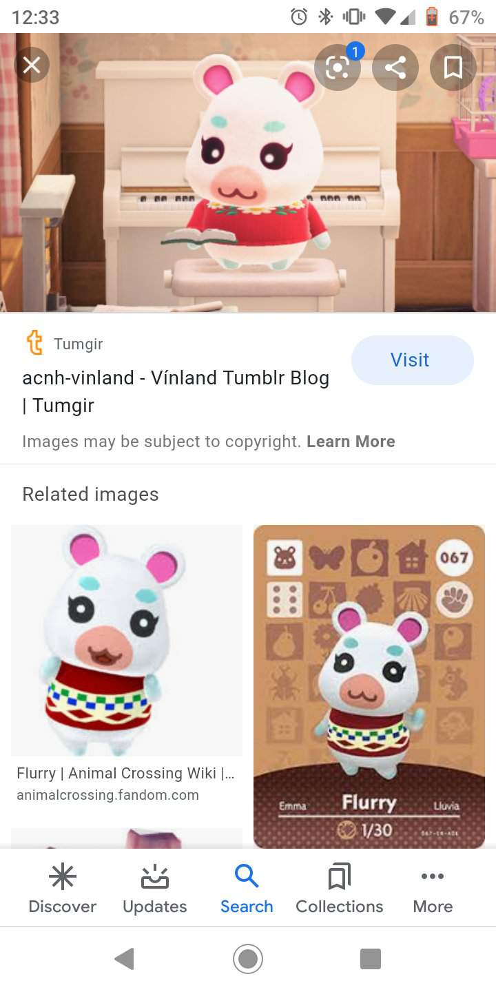 flurry plush animal crossing