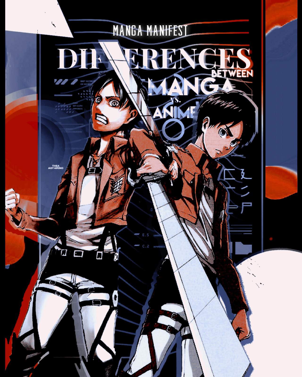 Manga Manifest | Differences Between Manga VS Anime | Attack On Titan Amino