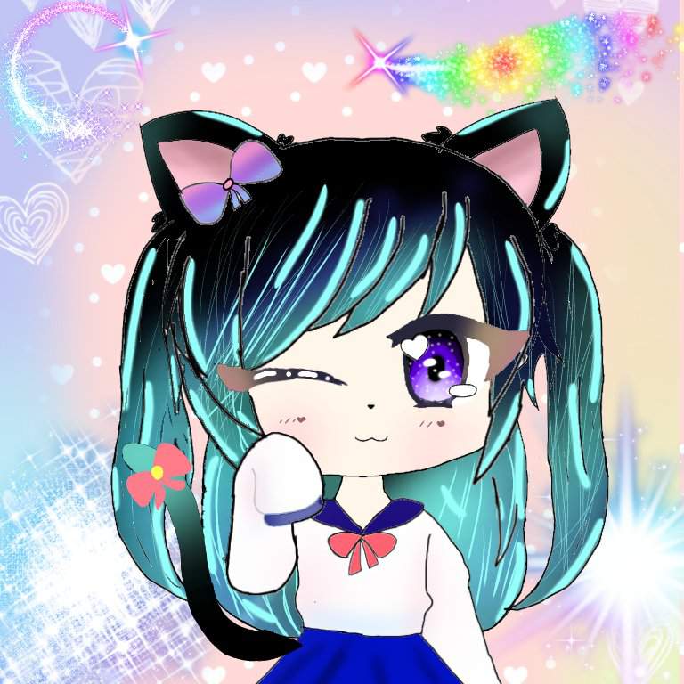 Soh Uh I Made A Edit Of Mah Gacha Life Oc V Hope Wiki Nanbaka Amino