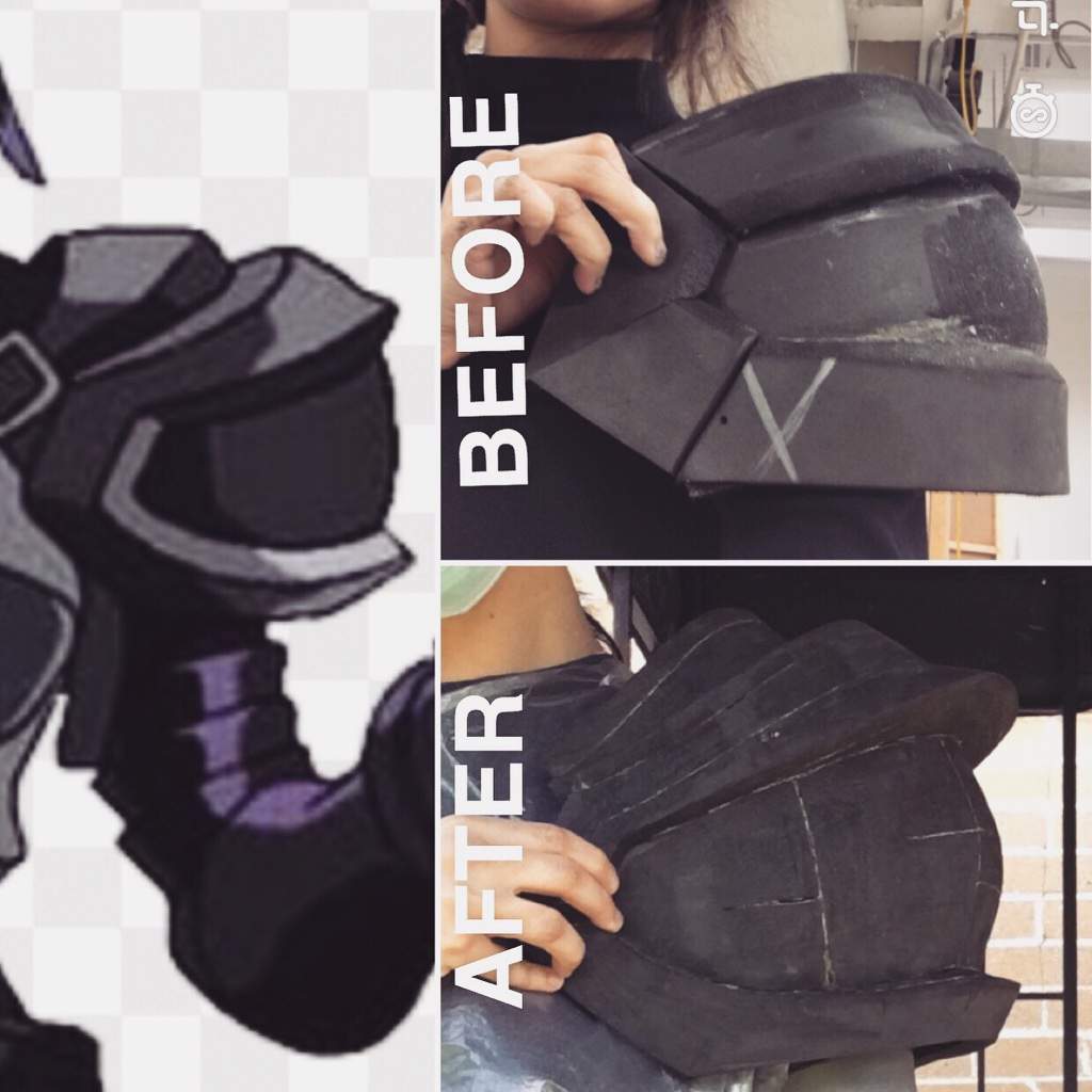 Albedo Pauldron Remake 2018 Vs 2020 Cosplay Amino