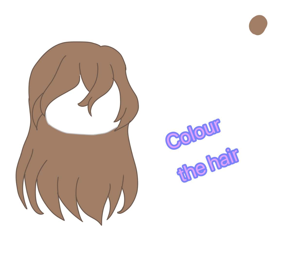 Hair Shading Tutorial ♡gacha Life♡ Amino 