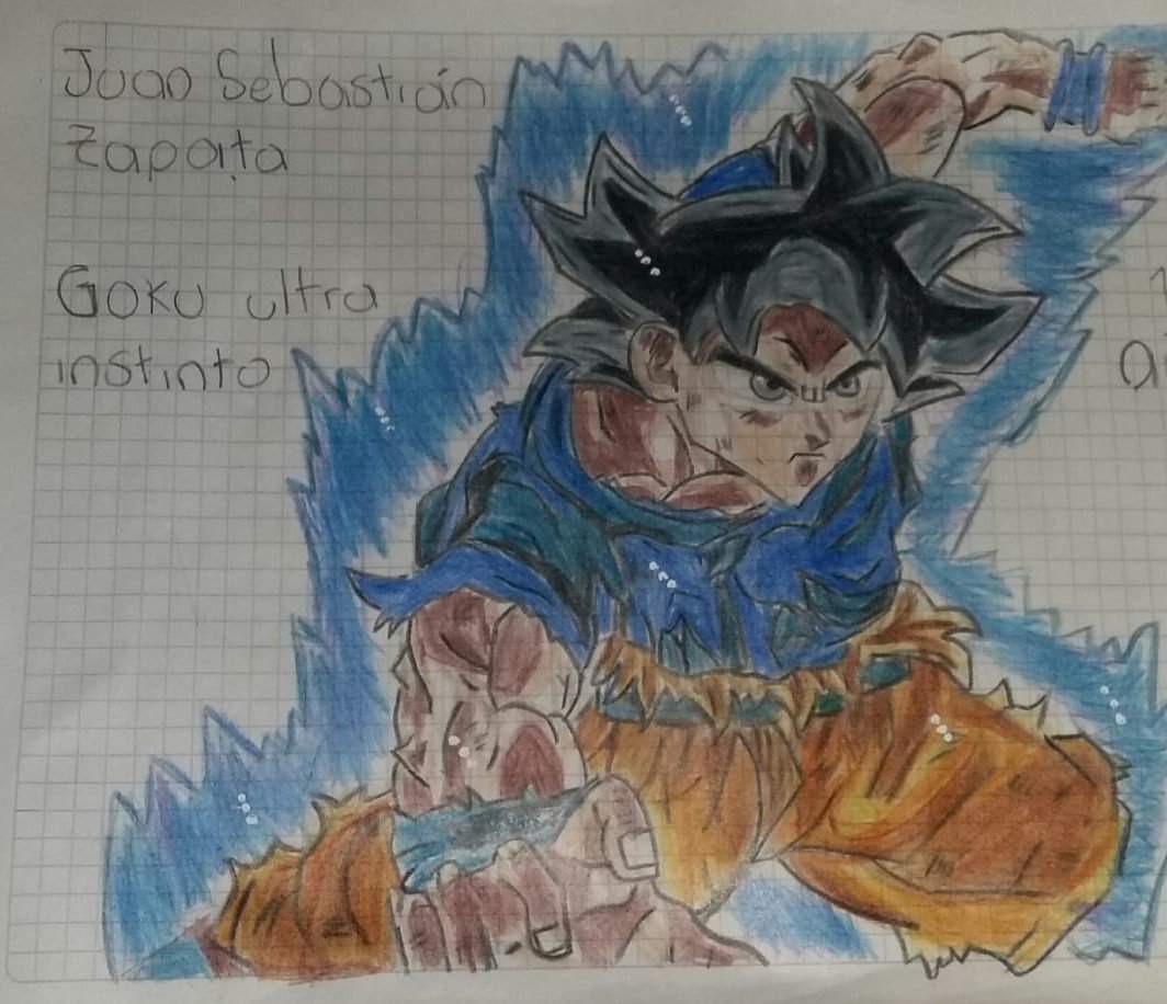 Dibujo de Goku ultra instinto torneo de la fuerza | DRAGON BALL ESPAÑOL  Amino