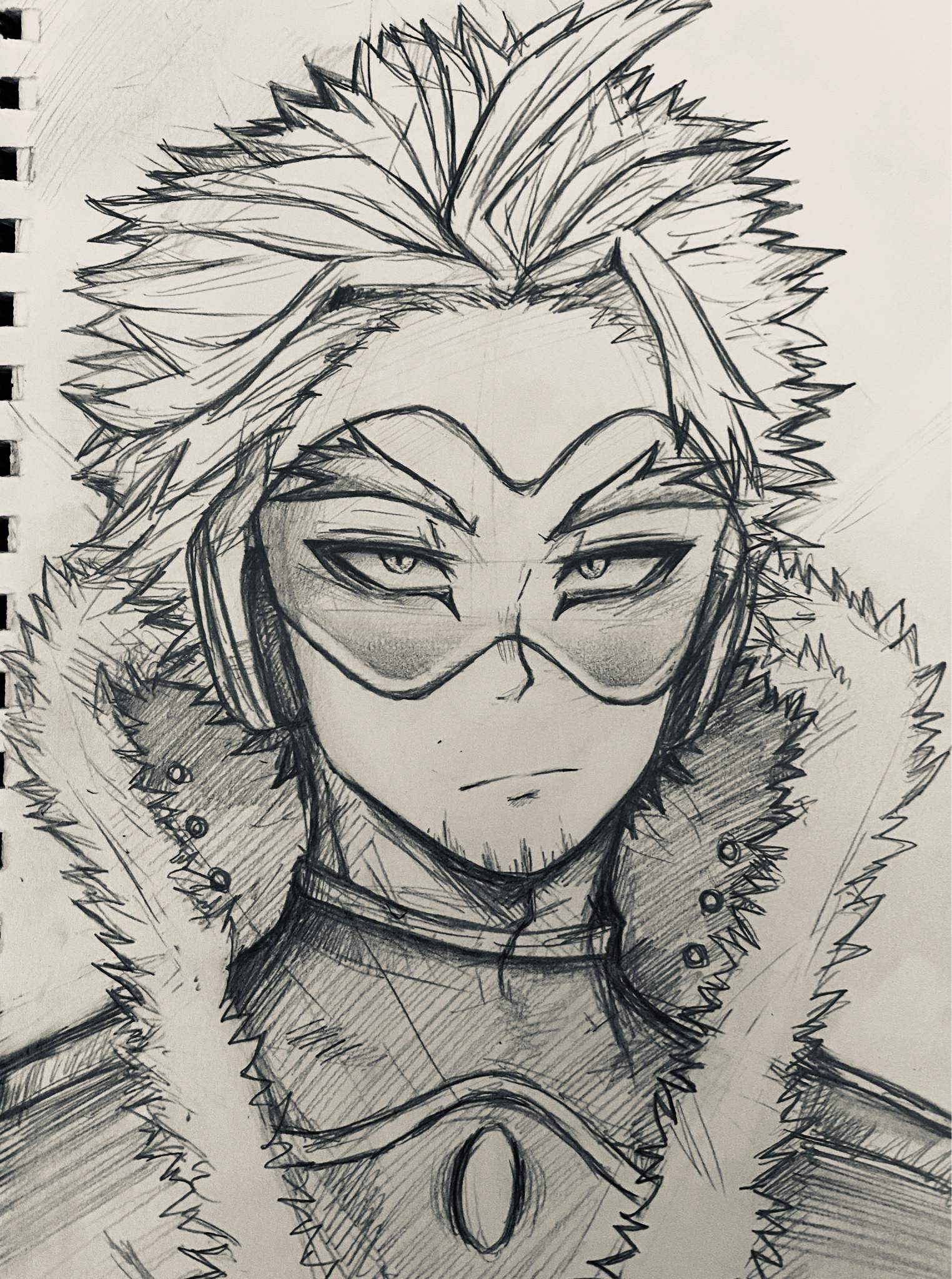 Hawks Mha Easy Drawings A blog is about how to draw easy drawings