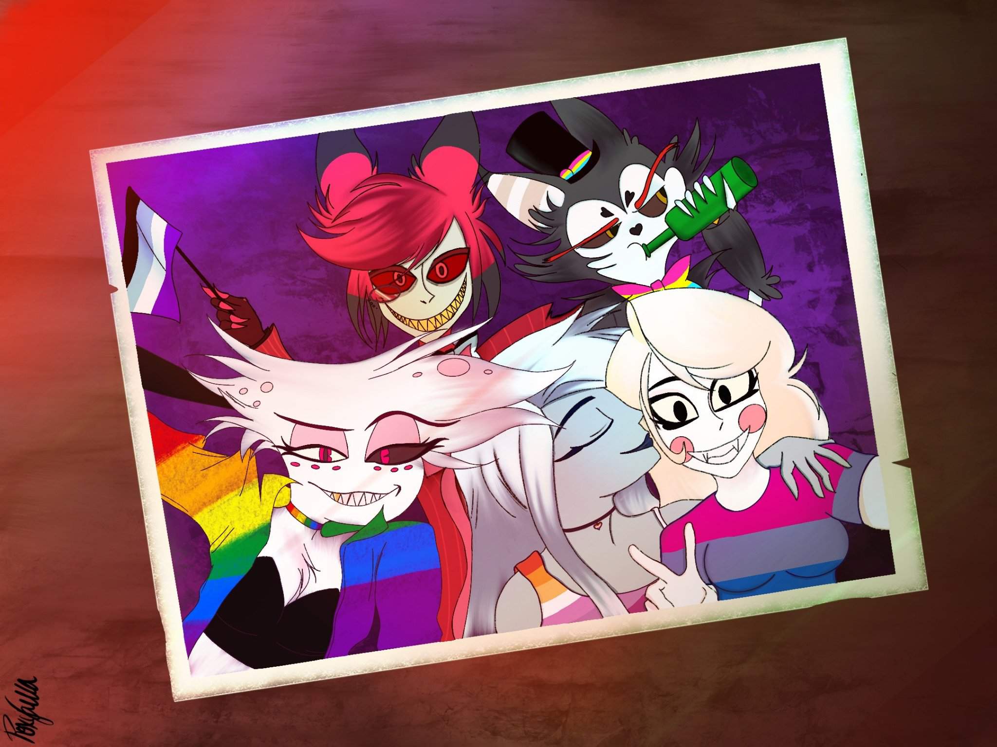 Happy Pride Month Hazbin Hotel Official Amino 