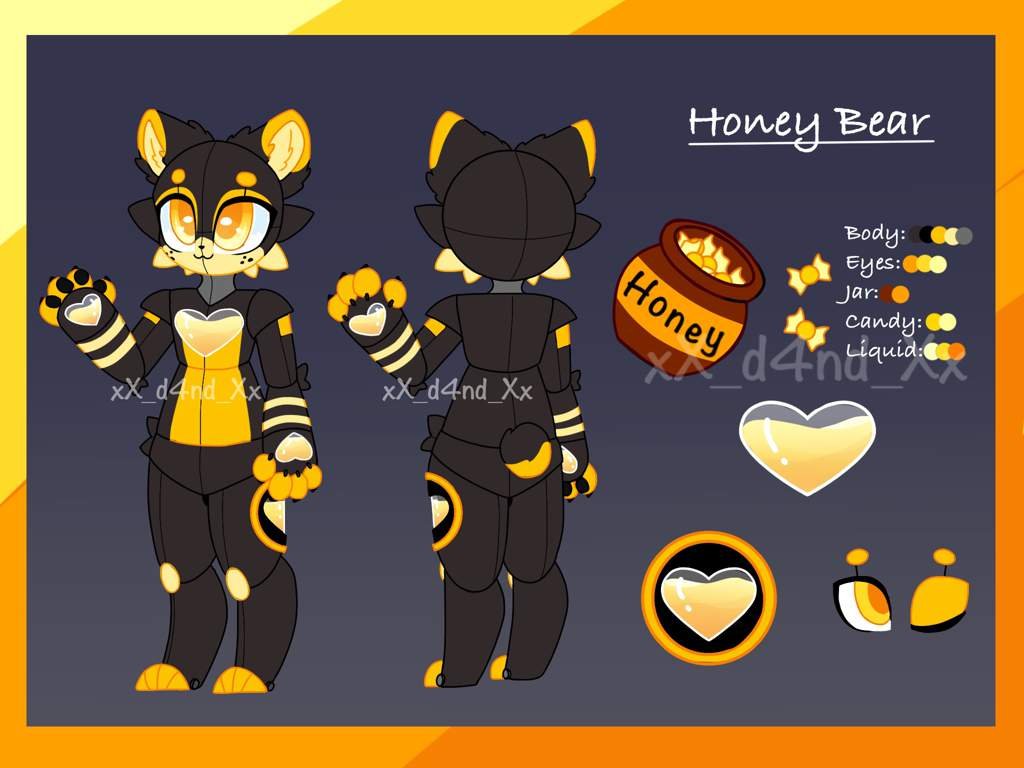 🐝Honey Bear FNAF Oc🐝 Five Nights At Freddy's Amino