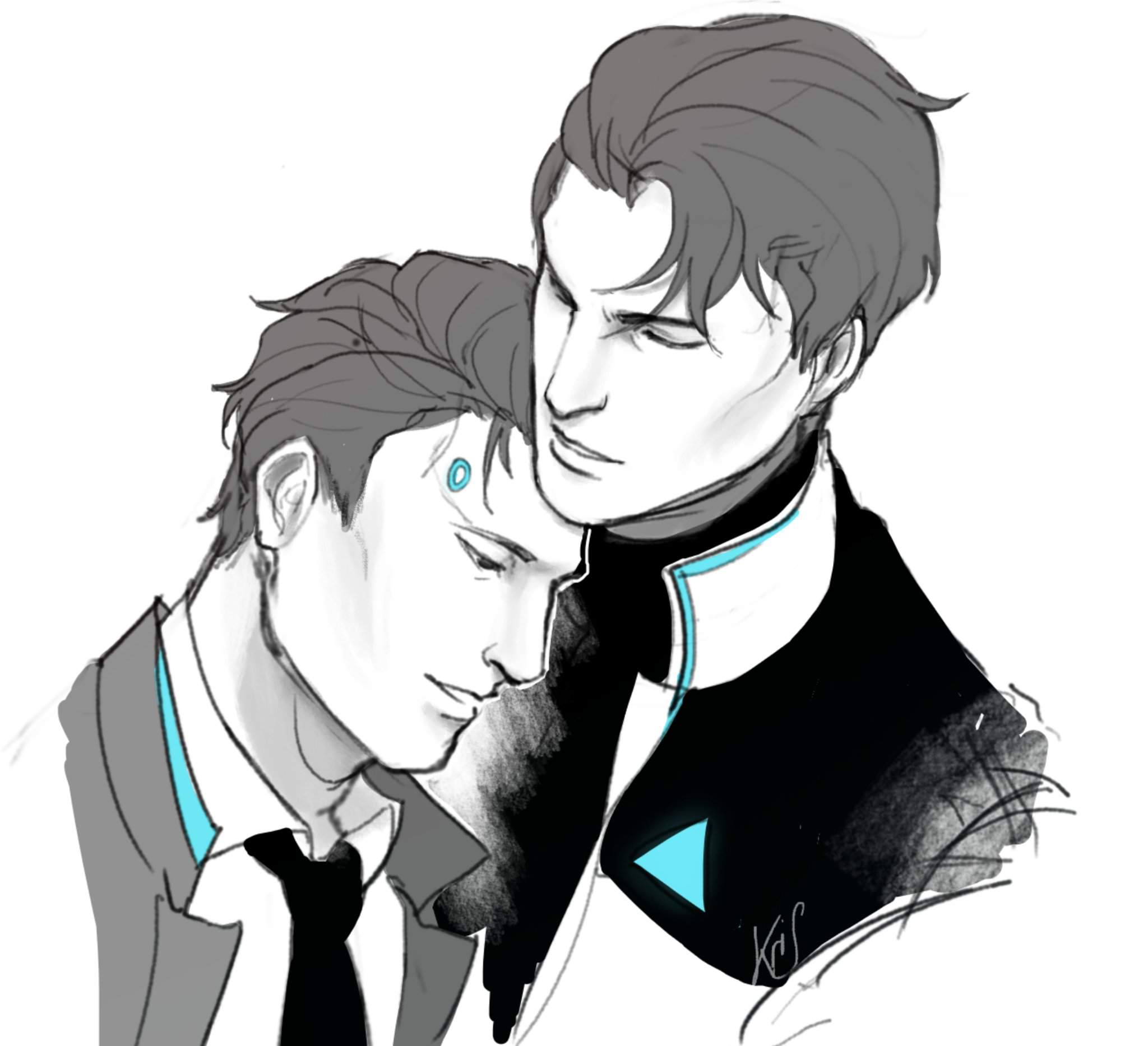 Rk900 X Rk800 Fanart | Detroit:Become Human Official Amino