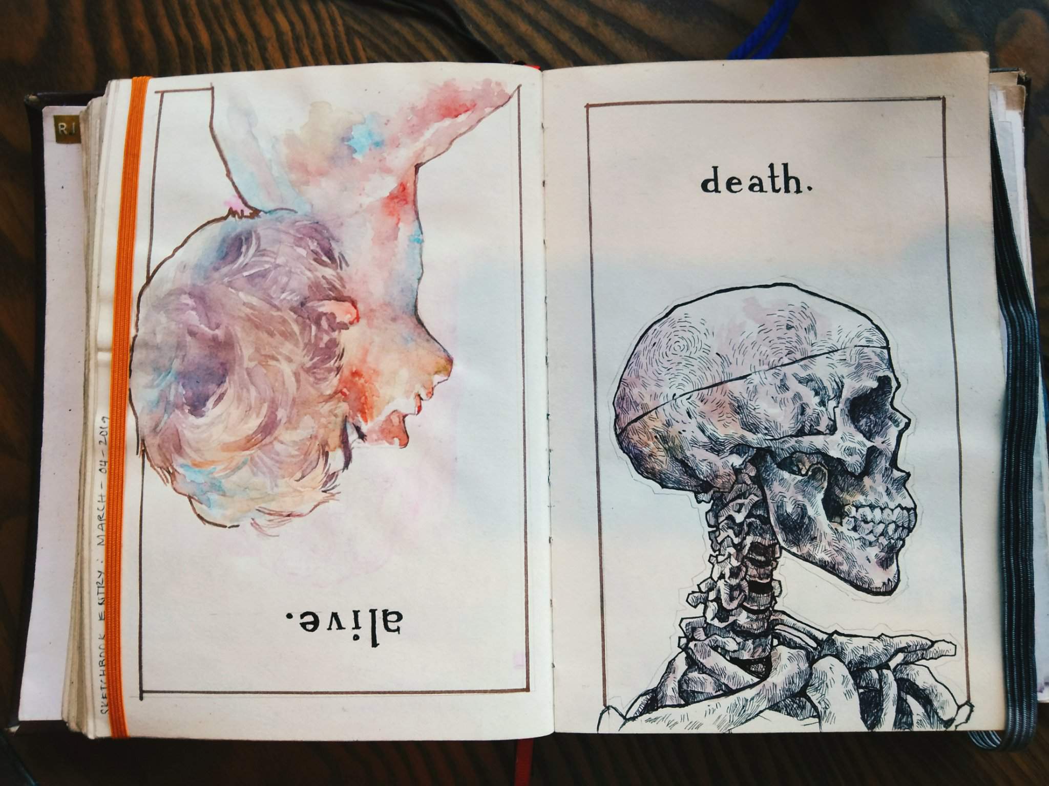 death sketchbook