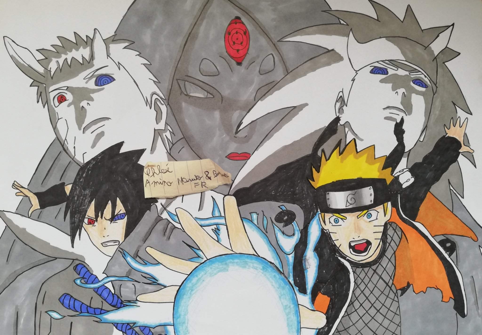 Dessin 4eme Grande Guerre Ninja Naruto Boruto FR Amino