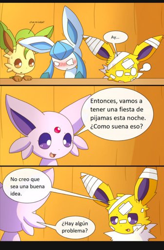 Capítulo 1 Familia y amigos Wiki Eeveelution Squad Amino