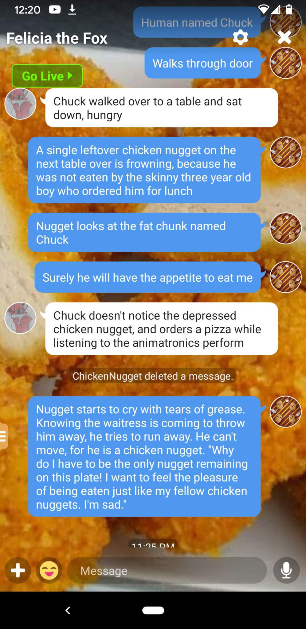 the-story-of-a-chicken-nugget-in-fnaf-five-nights-at-freddy-s-amino