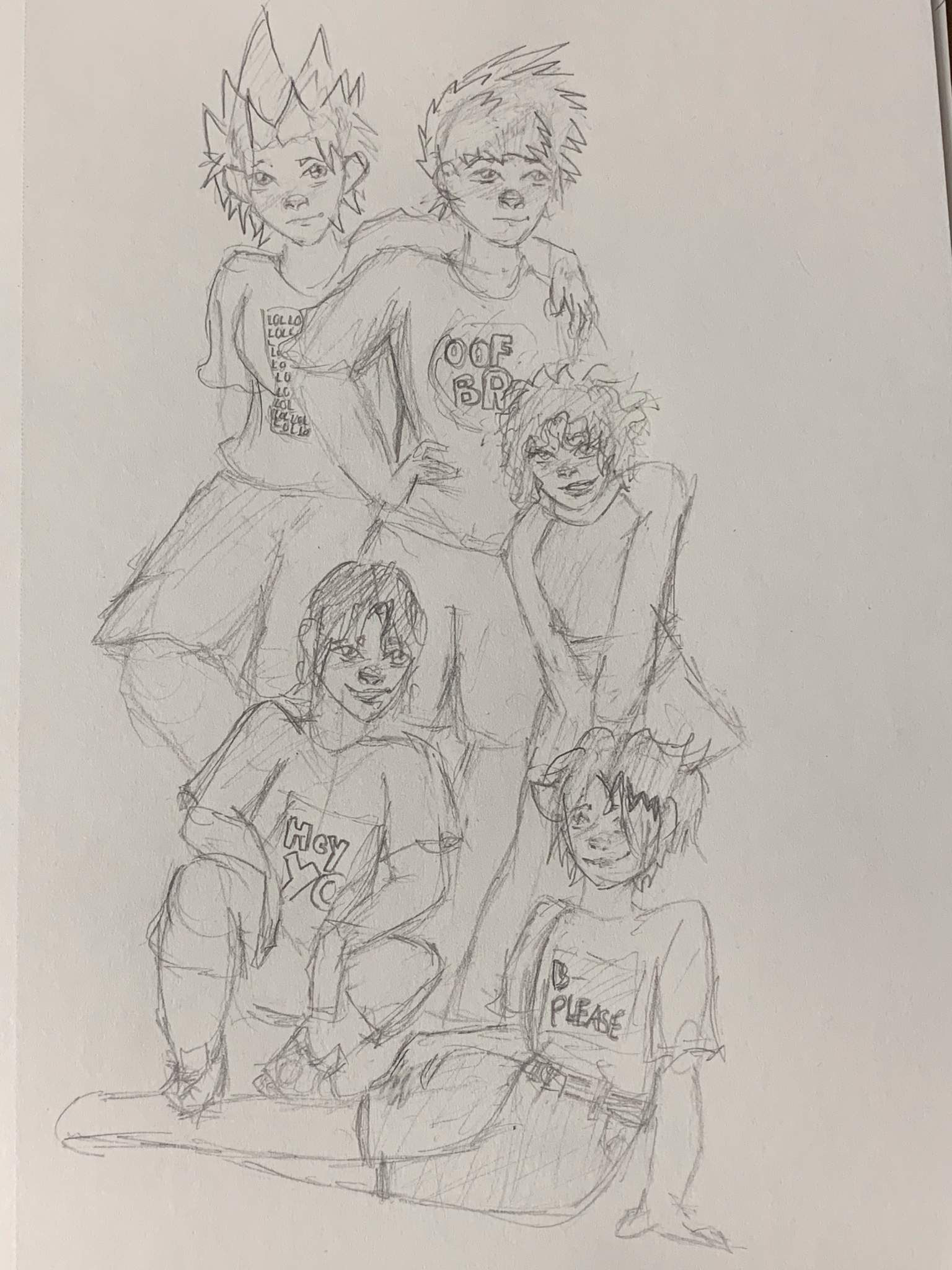 Bakusquad Sketch | My Hero Academia Amino