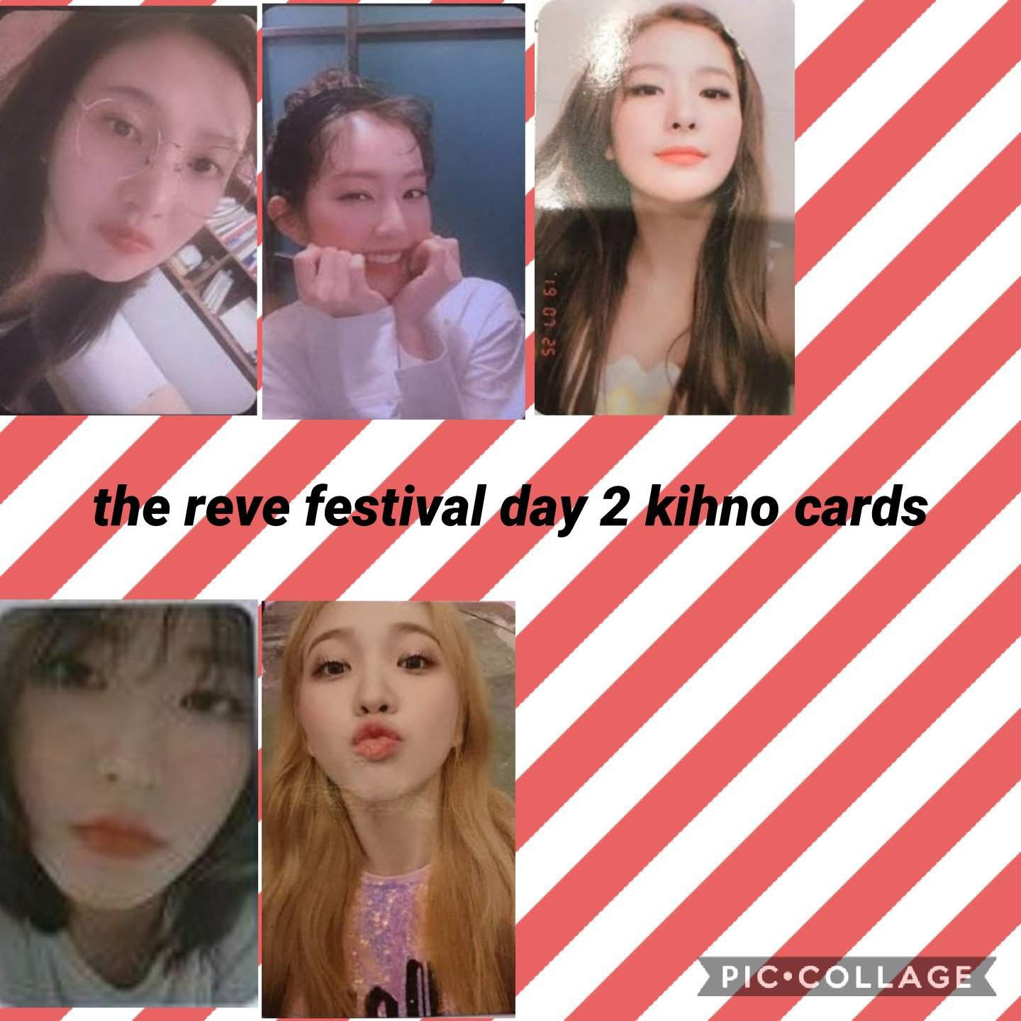 The reve festival day 2 KIHNO photocards | Red Velvet Amino