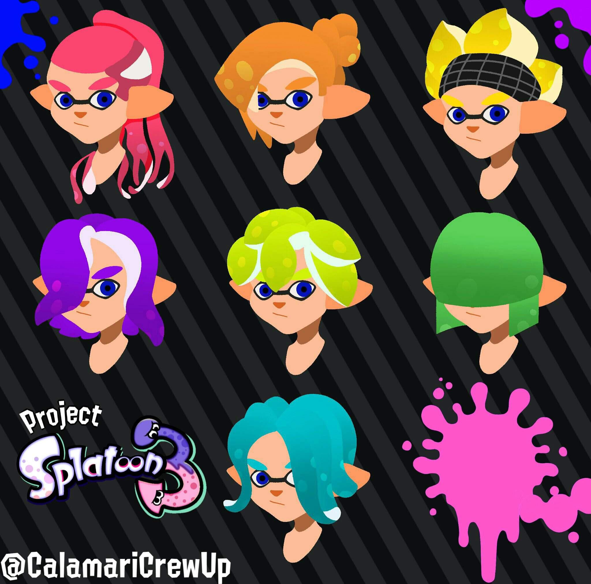 Inkling Hair Styles Part Splatoon Amino My Xxx Hot Girl 