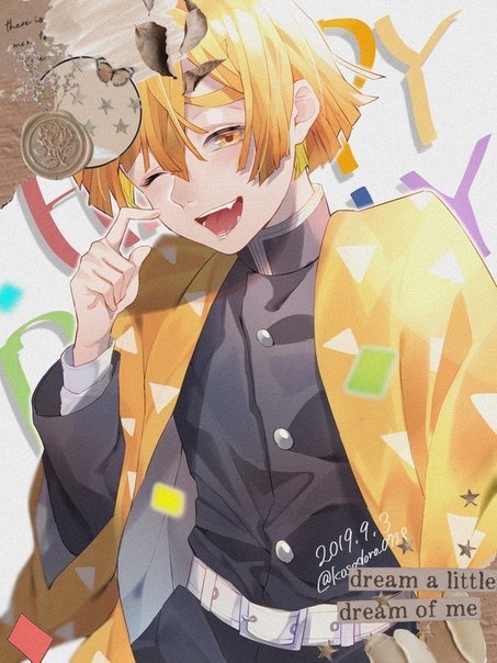 zenitsu agatsuma. | Аниме Amino Amino