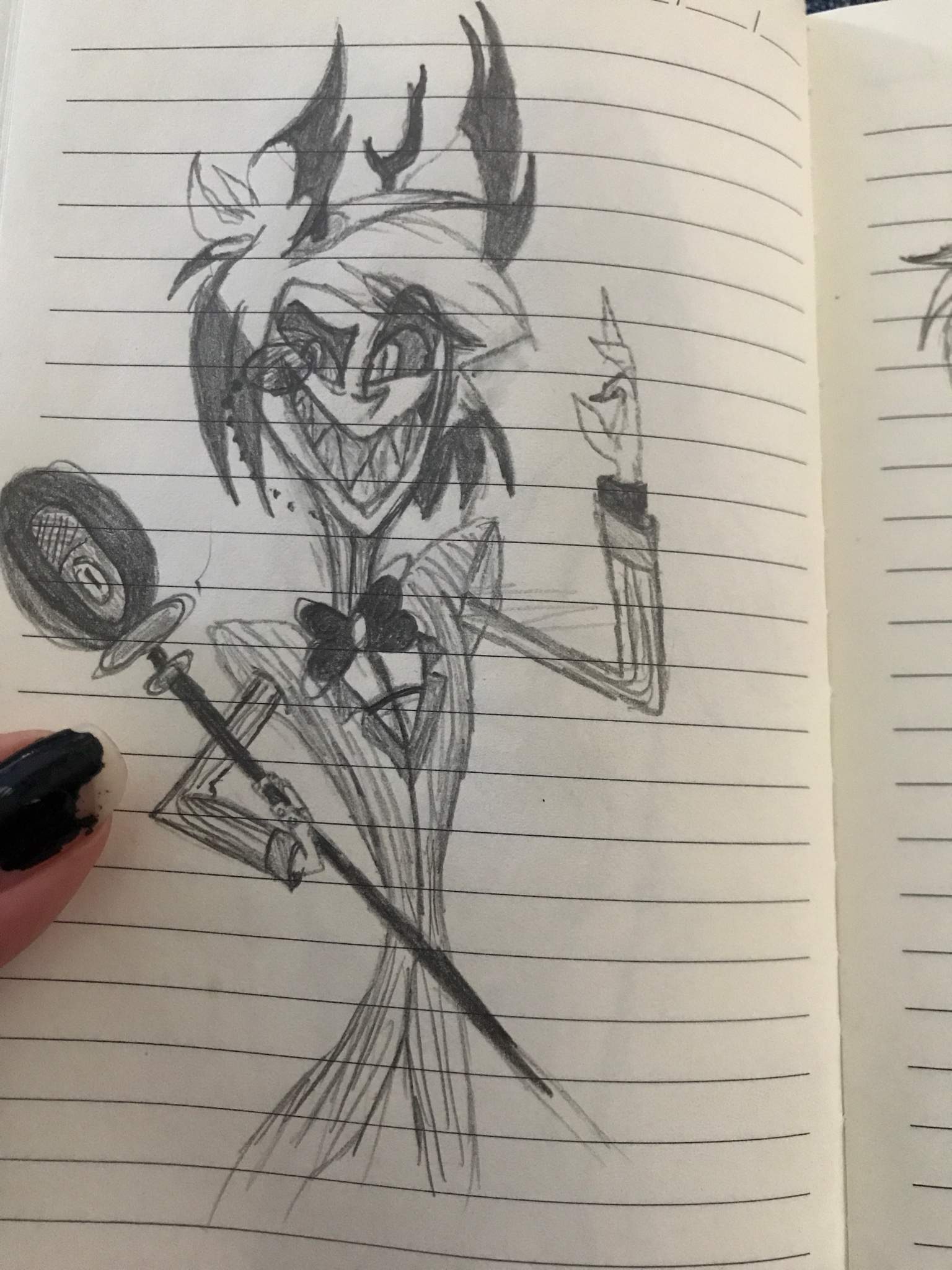 Sketch Of Alastor Form Hazbin Hotel Hazbin Hotel Official Amino My Xxx Hot Girl