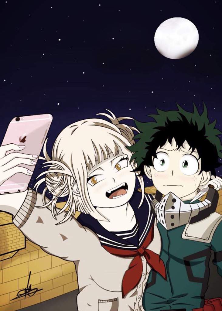 Himiko Toga And Izuku Midoriya Fan Art Anime Amino