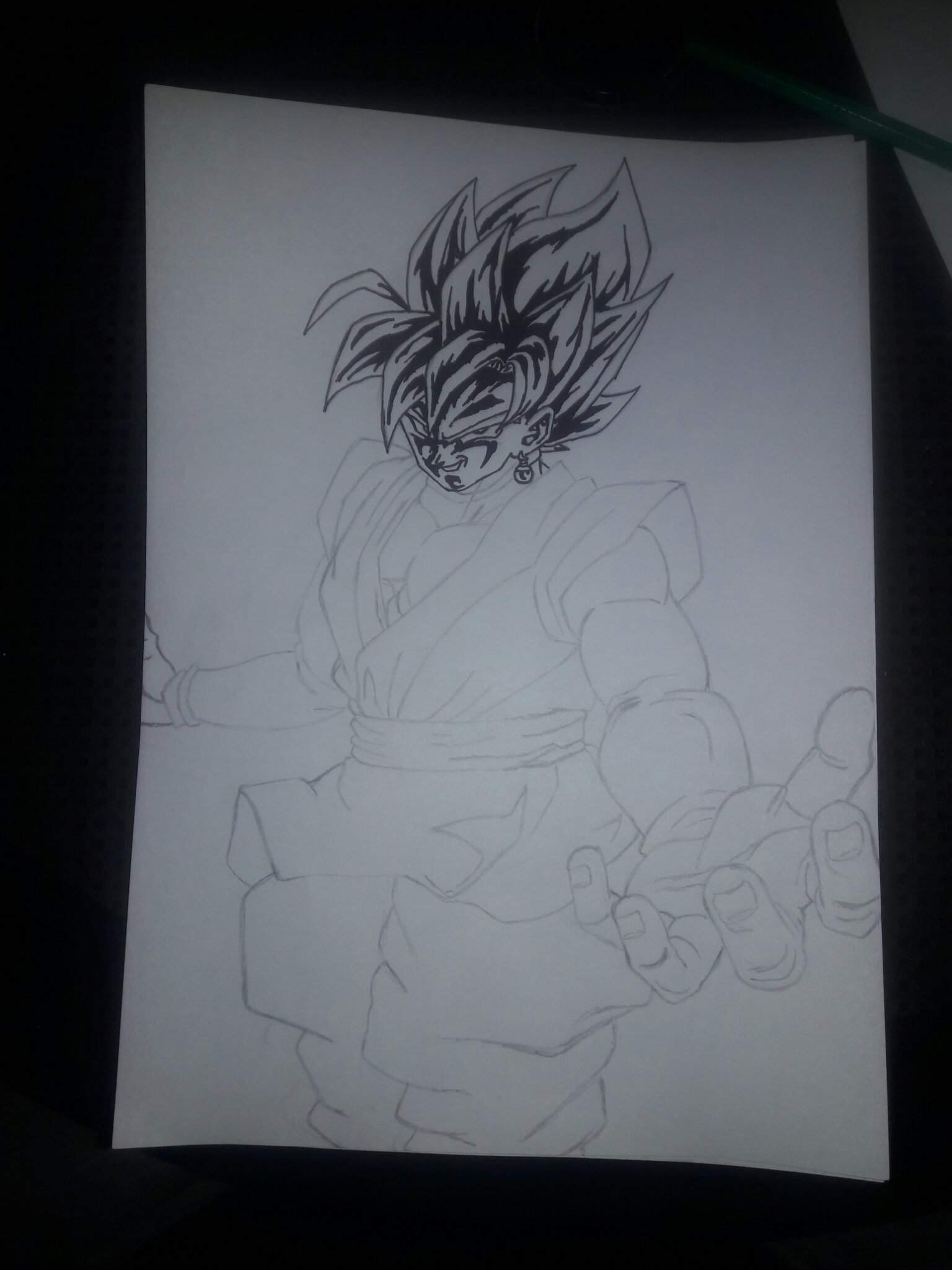 Black Goku Ssj Rose Dibujarte Amino 7638