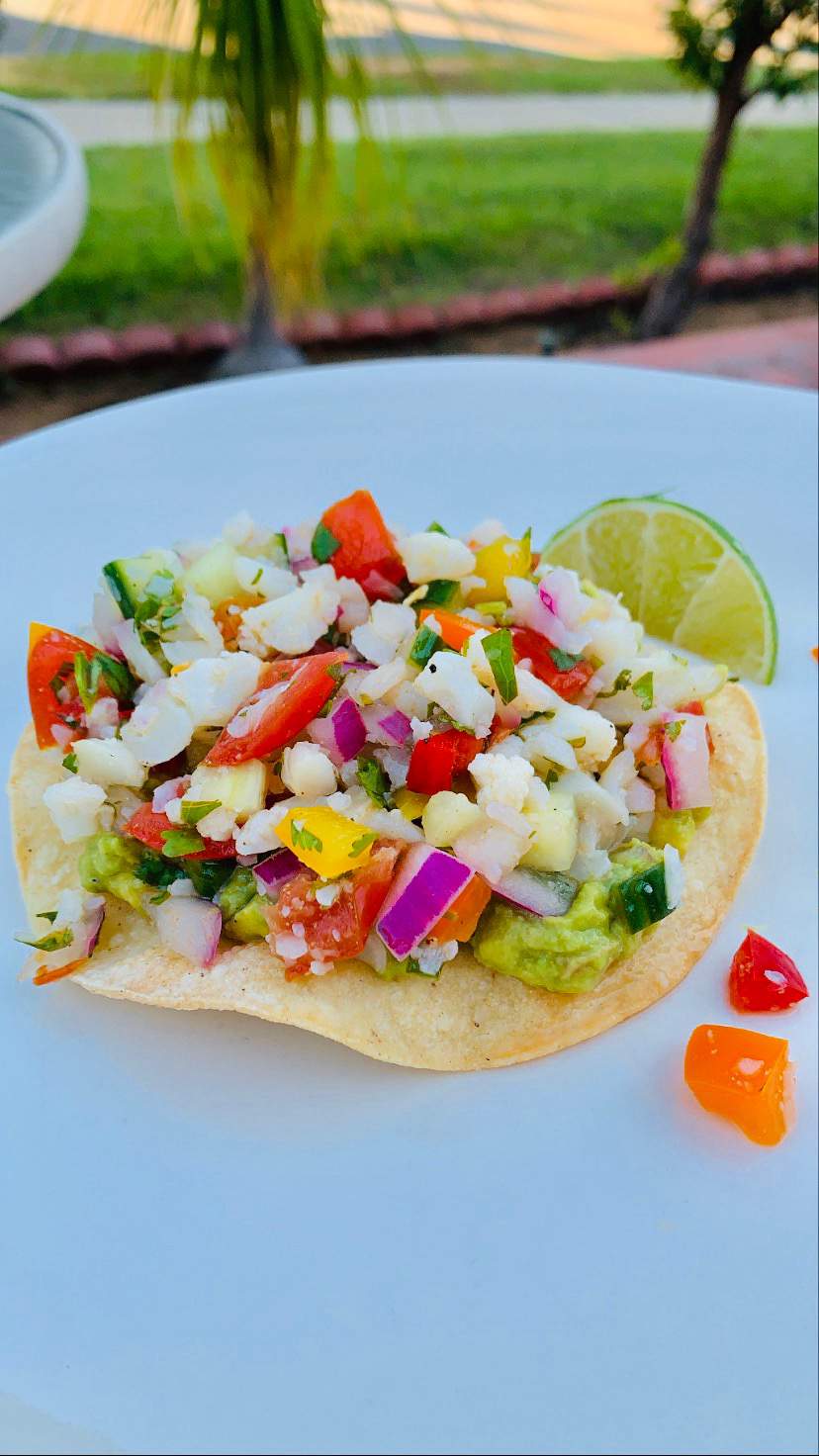 Cauliflower ceviche | Vegan Amino