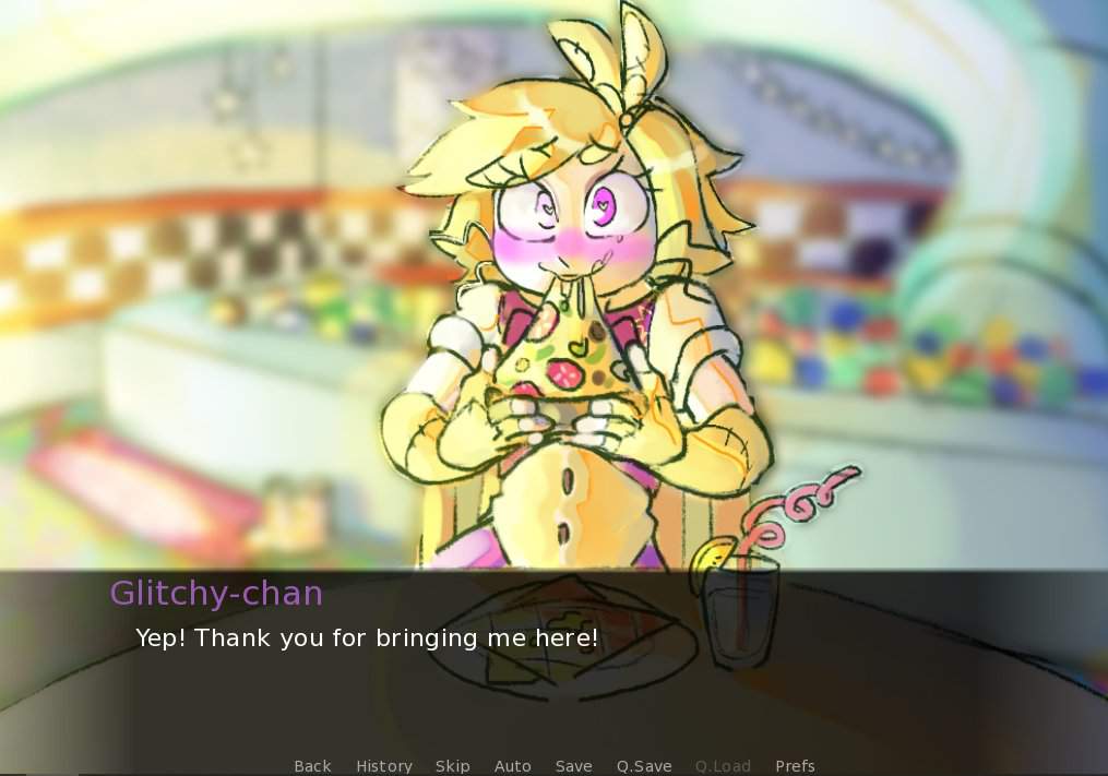 Glitchtrap Anime Girl Dating Sim Concept Yeah Five Nights At Fredd