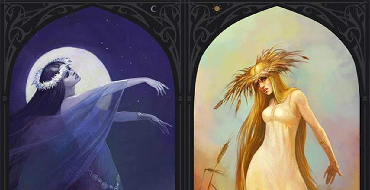 Slavic Goddesses Morana and Vesna Wiki 🐺 🐾 Werewolf shifters 🐾 🐺 Amino 