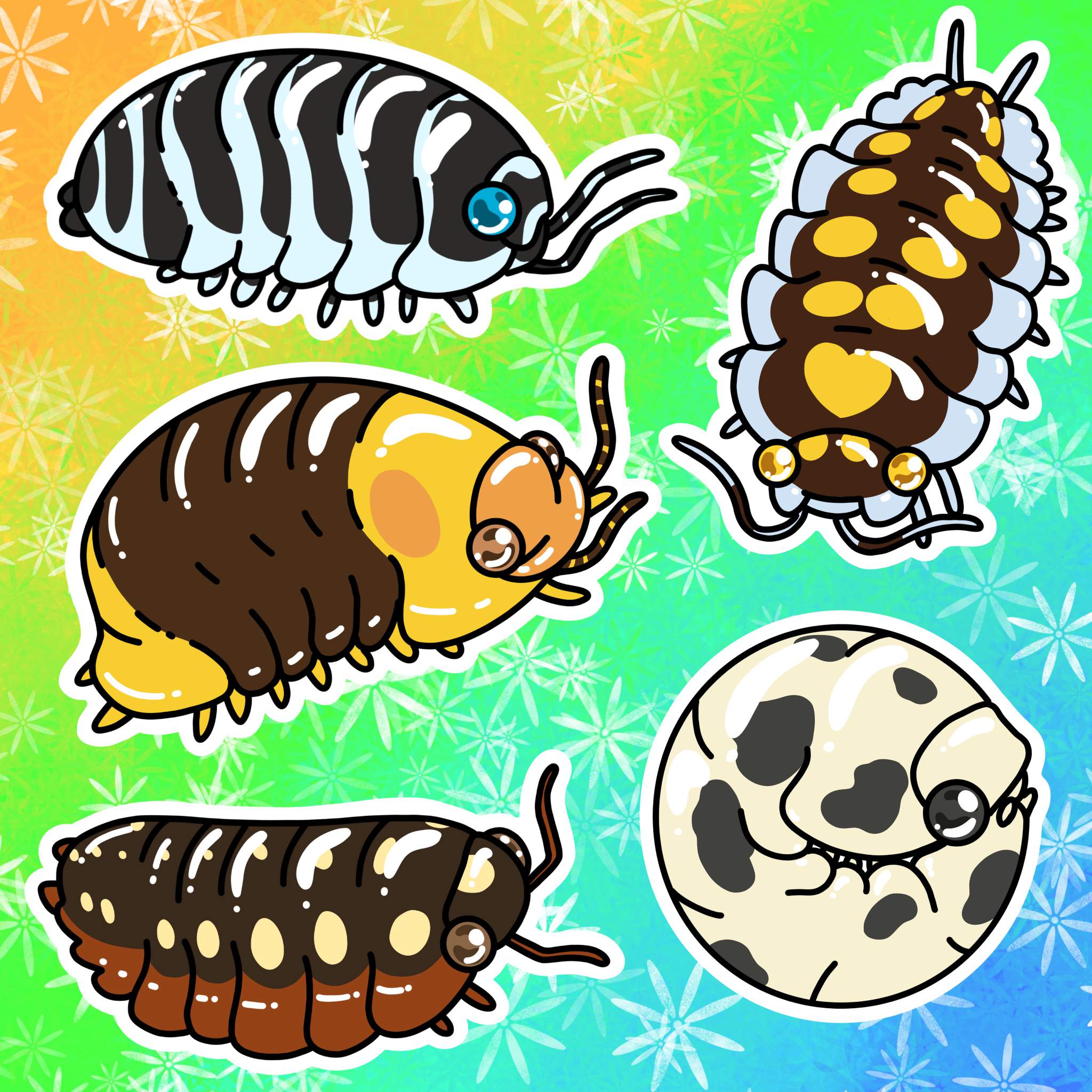 isopod-stickers-art-amino