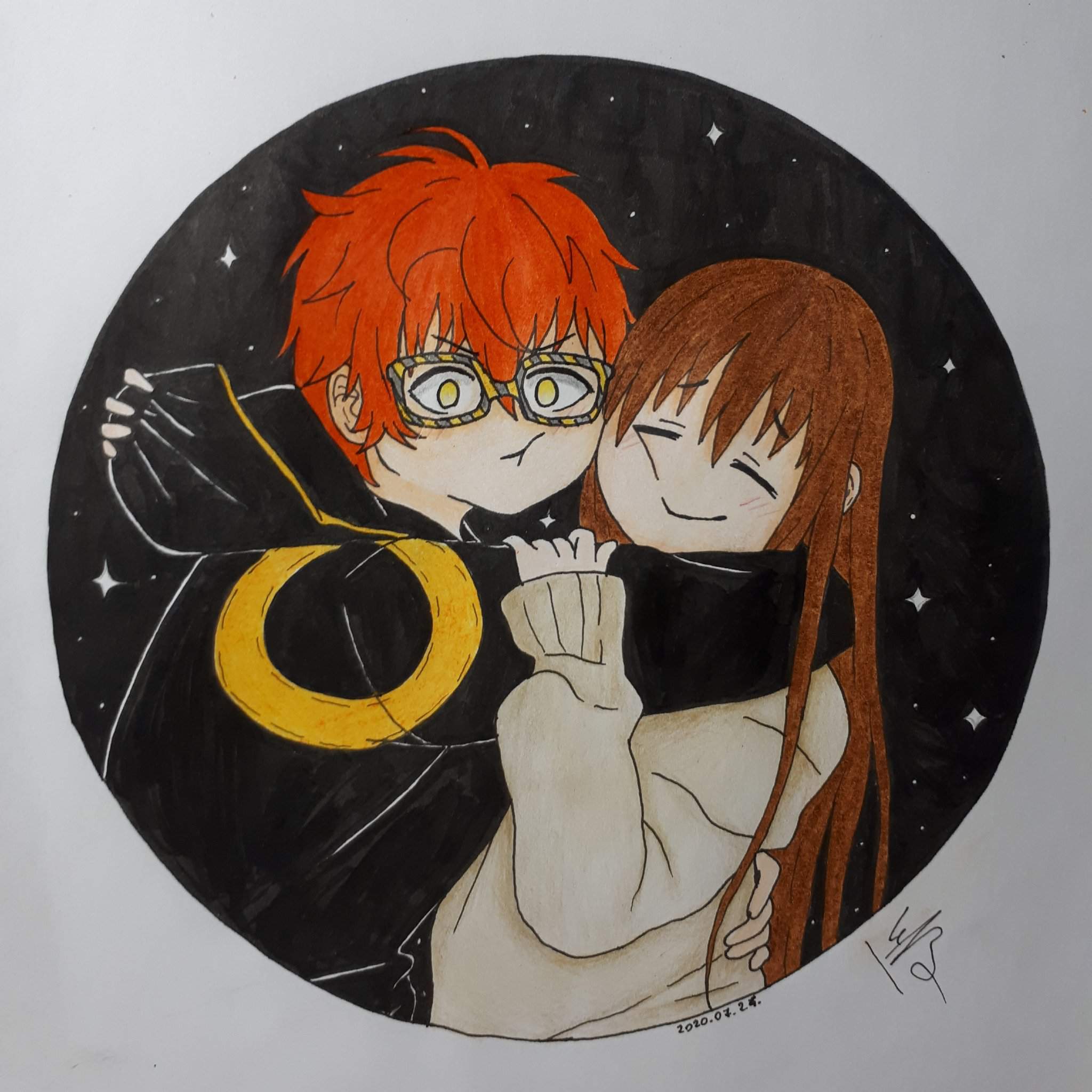 707 mystic messenger marry in a space station