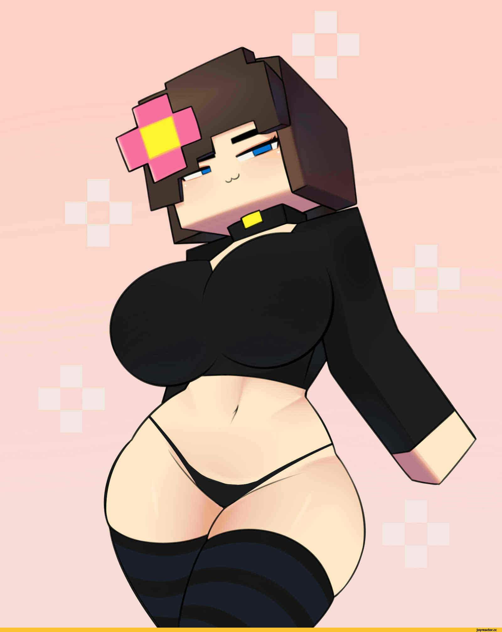 Minecraft naked girl