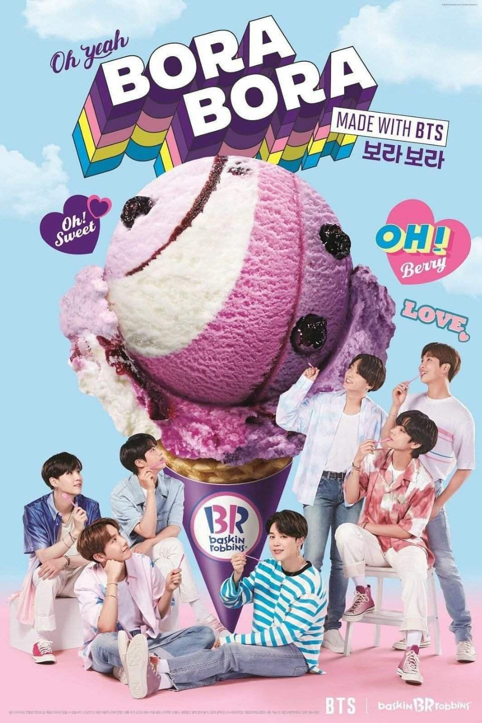 BTS INSPIRED ICE CREAM TO BE RELEASED BY BASKIN ROBBINS IN AUGUST | BTS