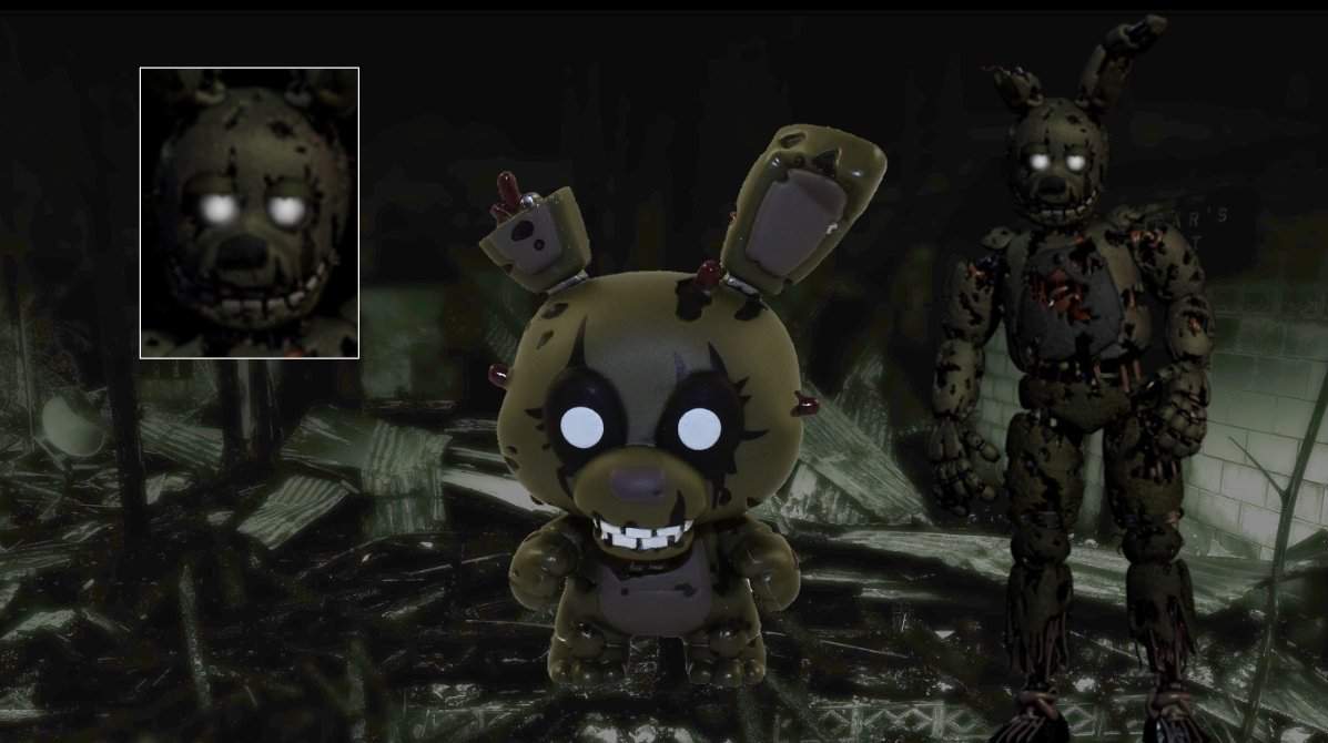 dark springtrap mystery mini