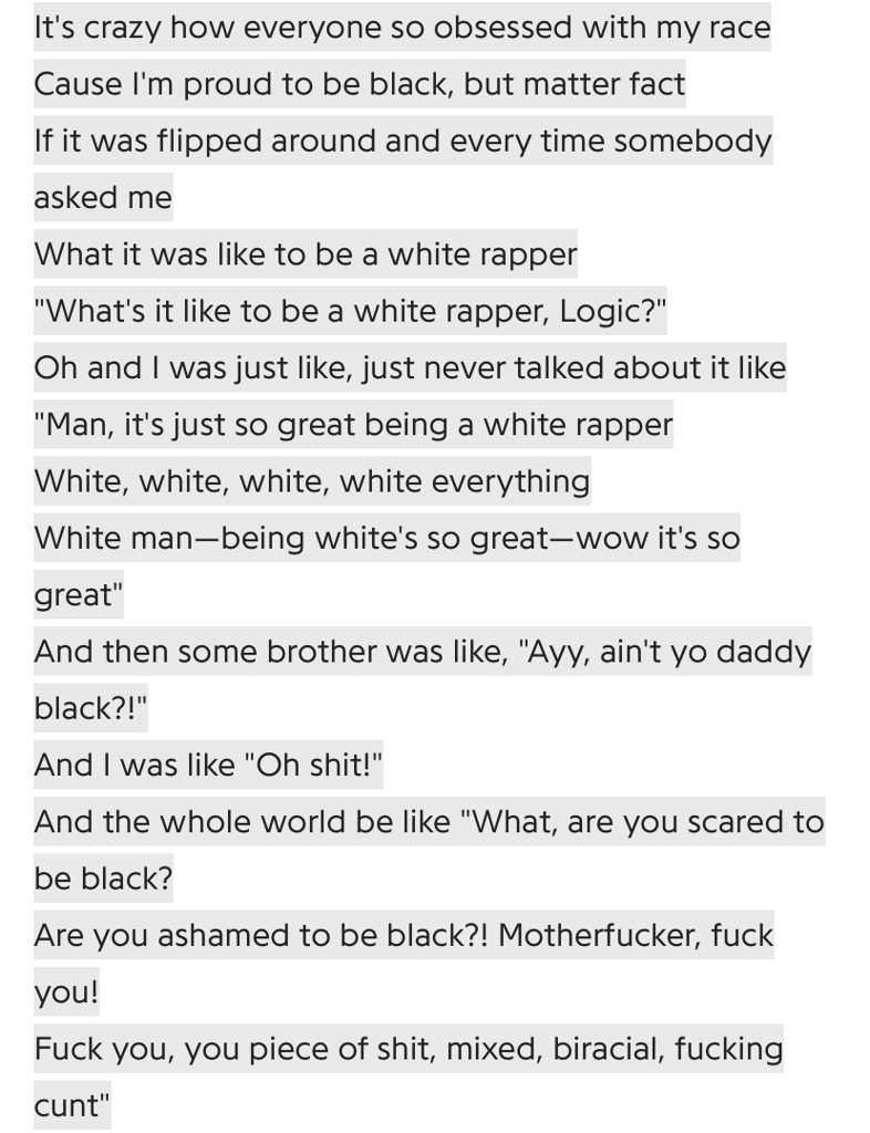 Worst Lyrics Ever By Logic Rap Hip Hop Amino