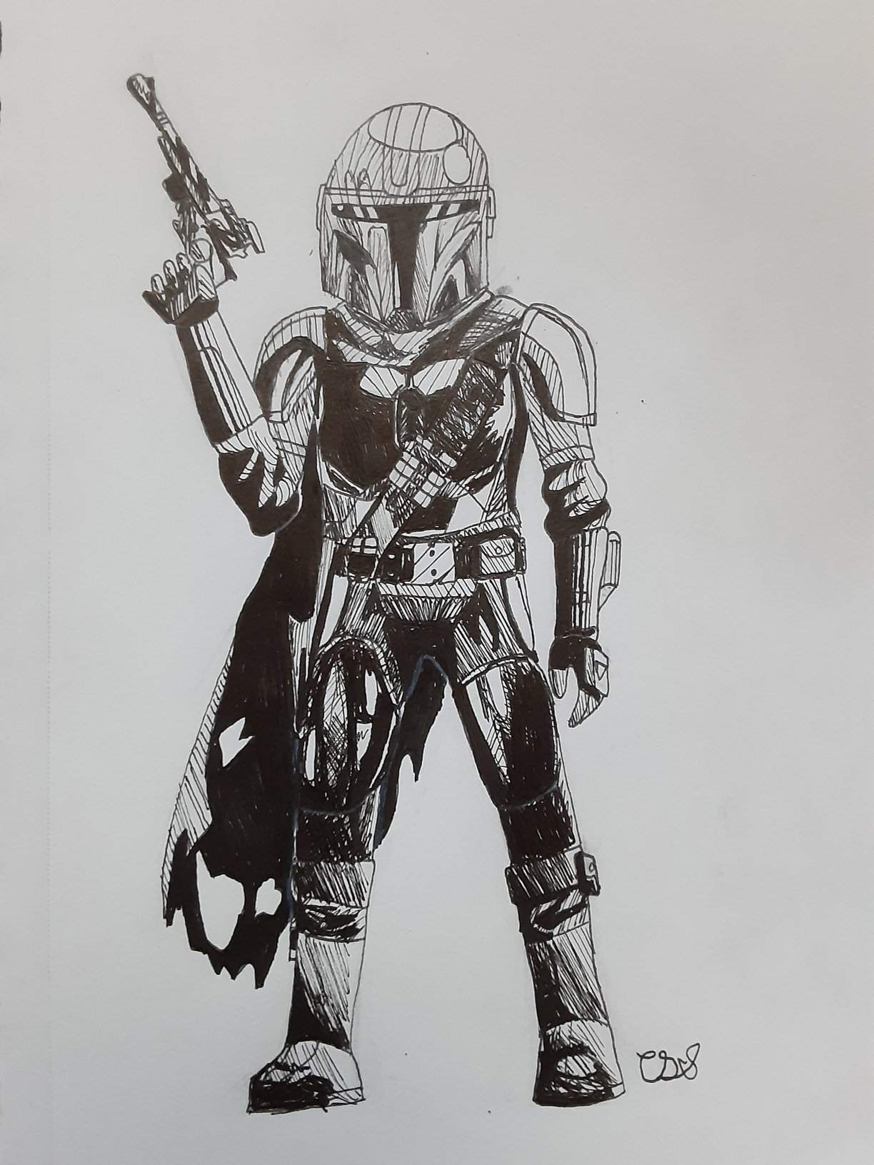 Pen Mandalorian Art Amino