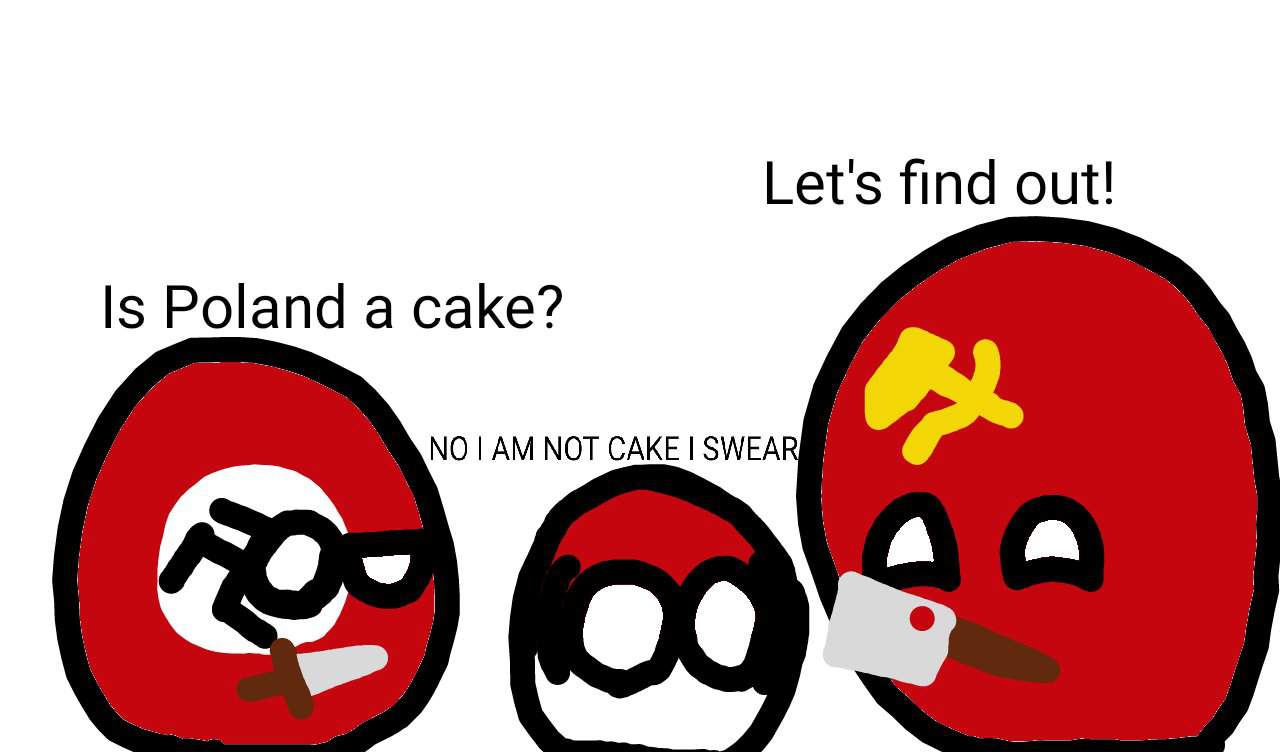 Polish Partition But It Is Cake Meme Polandball Amino