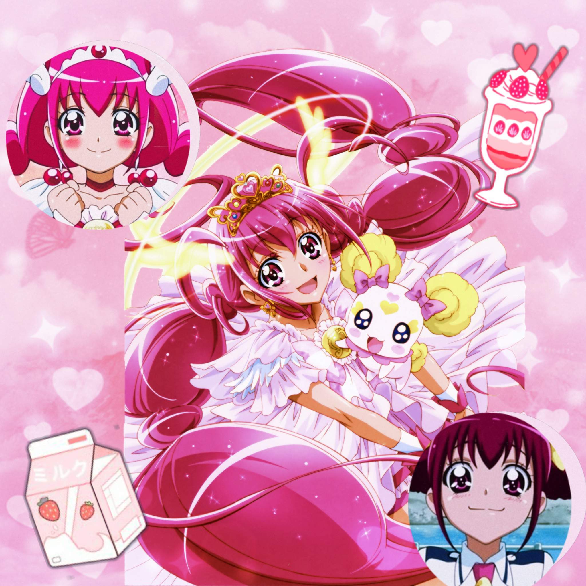 𝘊𝘶𝘳𝘦 𝘏𝘢𝘱𝘱𝘺 𝘎𝘭𝘪𝘵𝘵𝘦𝘳 𝘓𝘶𝘤𝘬𝘺 𝘌𝘥𝘪𝘵 Glitter Force And Precure Amino